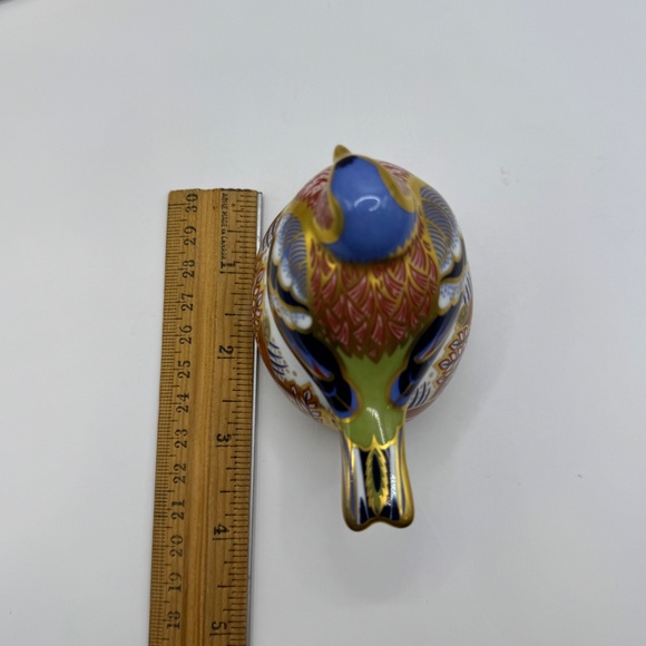 Royal Crown Derby Chaffinch Nesting Collectors Guild Exclusive 1997 paperweight - Picture 8 of 10